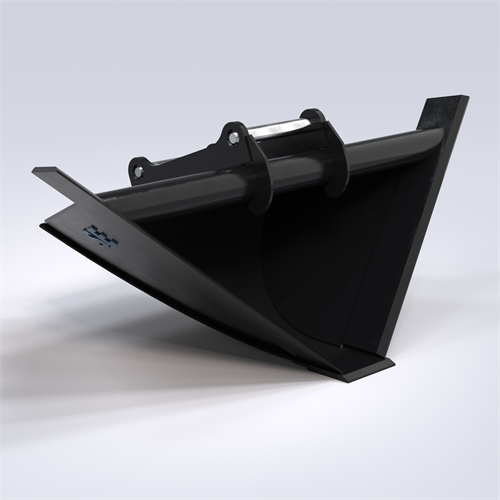 Dikesskopa med S45 fäste till grävmaskin